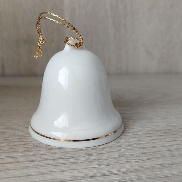 2 - VTG Disney Porcelain Christmas Bell Ornaments Grolier Collectibles 1994 - Picture 5 of 11
